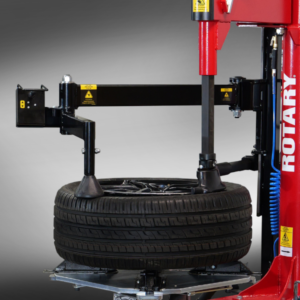 Rotary R200 professional tire changer helper arm supporting large low profile tire service