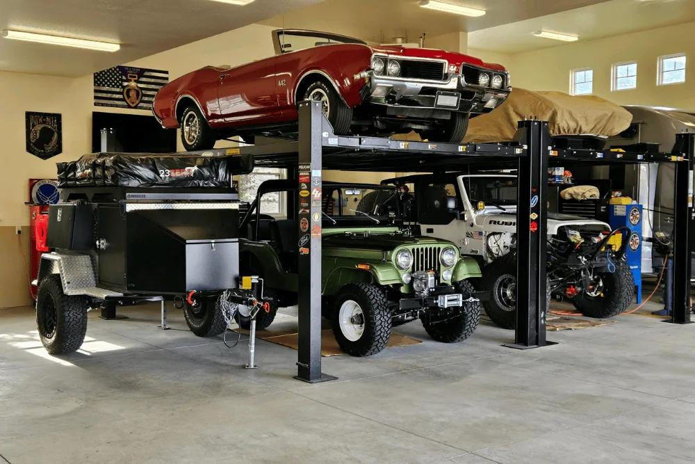 garage requirements for home car lift