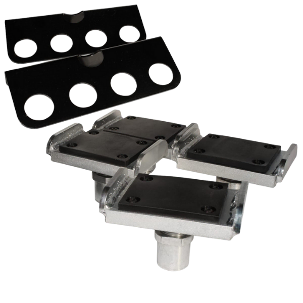 Forward Lift® T100285BK | Adjustable Frame Contact Adapters Forward Lift Contact Adapters T100285BK designed for I10 and DP10 lifts. Durable and versatile for secure vehicle lifting.